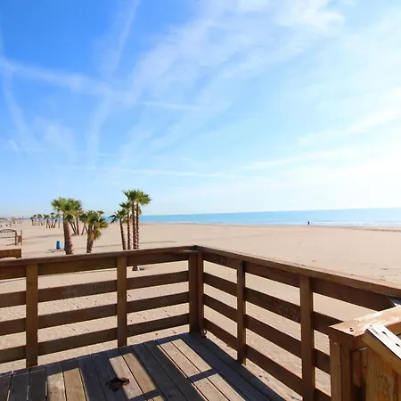 Global Properties, Moderno Con Piscina Y Terraza En La Playa De Canet Apartment